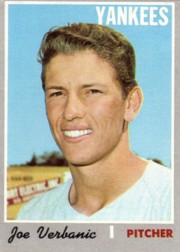 1970 Topps Baseball Cards      416     Joe Verbanic
